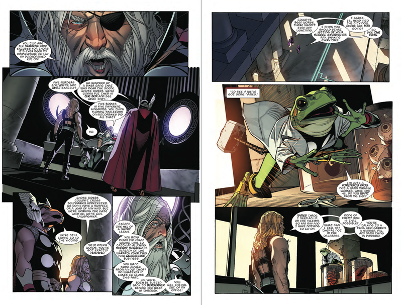 Illustration for article titled Marvel Comics Has Turned Thor Into The Wire And It’s Awesome